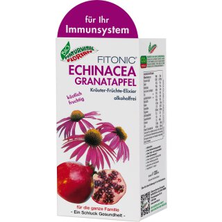 BIO NATURVITAL FLORIAN Echinacea Granatapfel Bio Kr&auml;uter Fr&uuml;chte Elixier 330ml