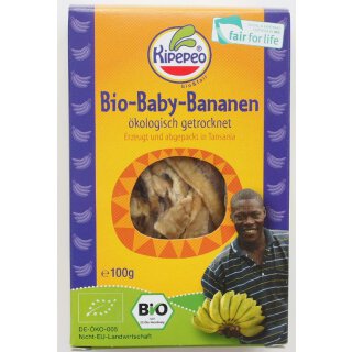 KIPEPEO Bio Baby Bananen 100g
