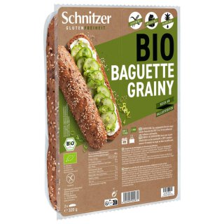 SCHNITZER Bio Baguette Grainy 6x2x160g