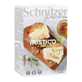 SCHNITZER Bio Rustico + Amaranth 4x2x250g