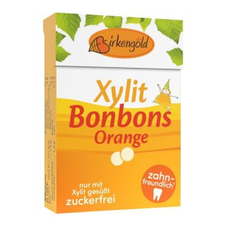 BIRKENGOLD  Xylitos Bonbons Orange 30g