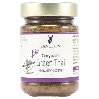 SANCHON Green Thai Currypaste 190g
