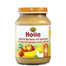 HOLLE Bio Apfel &amp; Banane mit Aprikose 190g