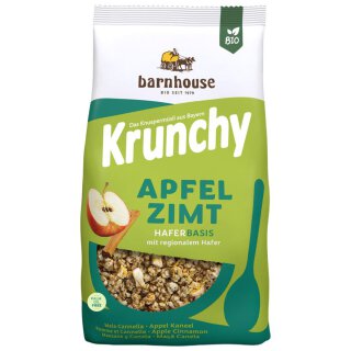 BARNHOUSE Krunchy Apfel-Zimt  375g