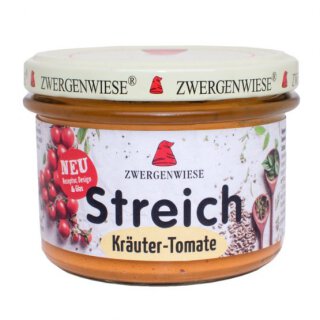 ZWERGENWIESE Streich Kr&auml;uter-Tomate 180g
