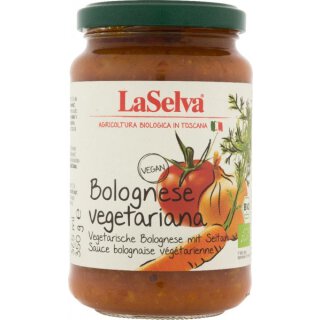 LA SELVA Bolognese Vegetariana mit Seitan 350g