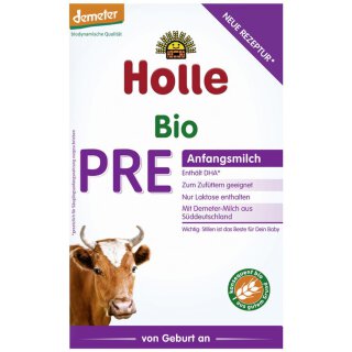 HOLLE Bio Anfangsmilch PRE  5x400g