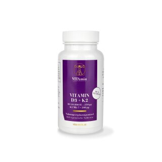 VITA-MIN Vitamin D3 + K2 - 365 Presslinge