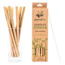PANDOO Bambus Strohhalme 12 Stk.