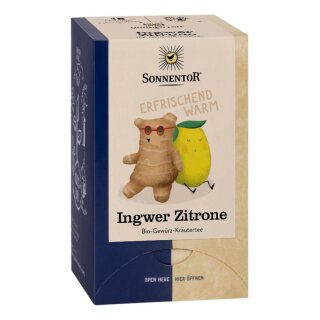 SONNENTOR Ingwer Zitrone