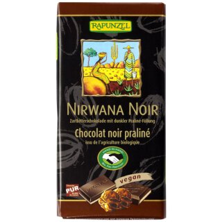 RAPUNZEL Nirwana Noir mit Pralinen - F&uuml;llung 100g