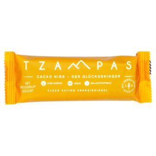 TZAMPAS Cacao Nibs - Der Gl&uuml;cksbringer 40g