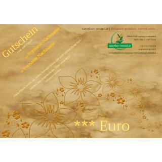 NATURKOSTVERSAND Gutschein 25 EUR