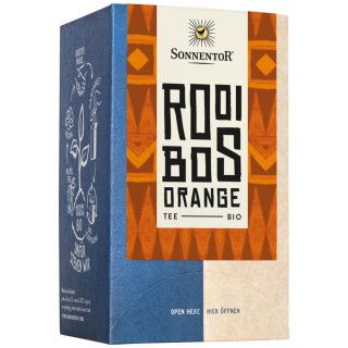 SONNENTOR Rooibosh - Orange Beutel 30g
