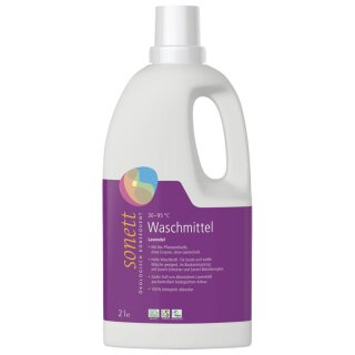 SONETT Waschmittel fl&uuml;ssig Lavendel 2l