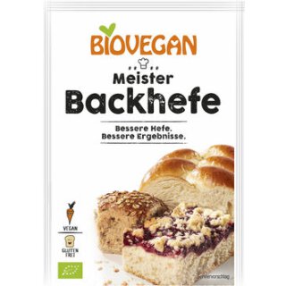 BIOVEGAN Bio-Hefe trocken 7g