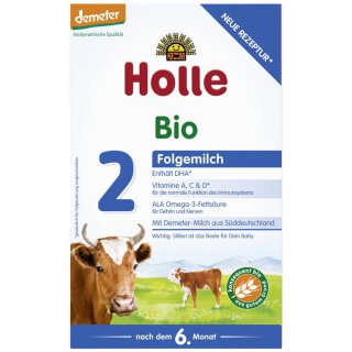 HOLLE Bio Folgemilch 2 600g