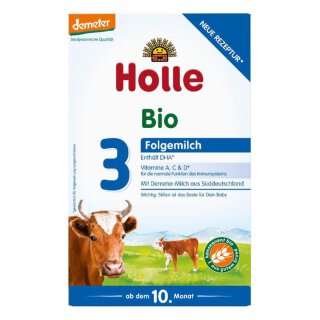 HOLLE Bio Folgemilch 3  4x600g