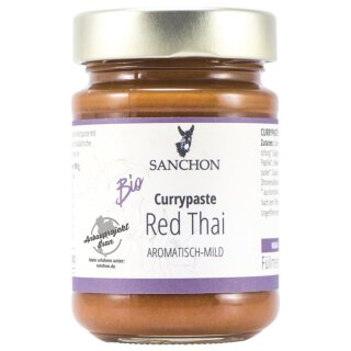 SANCHON Red Thai Currypaste 190g